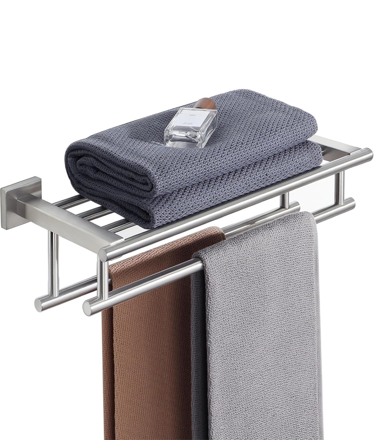 Like New Towel Shelf - Pls Read Description - photo 4