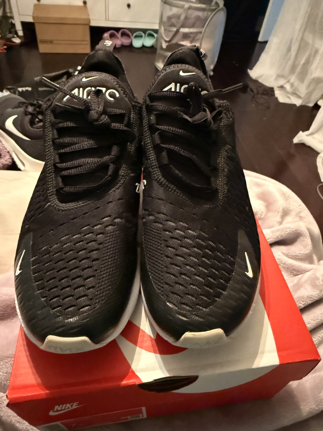 Nike Air Max 270 White Black - photo 2