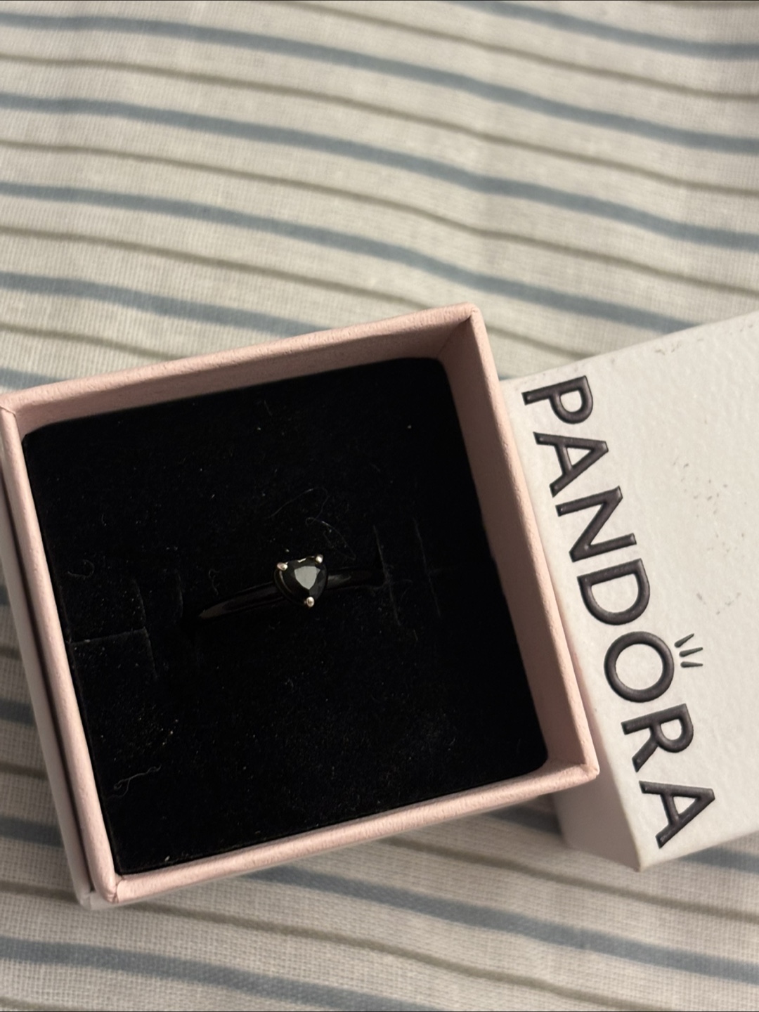 Pandora Black Chakra Ring