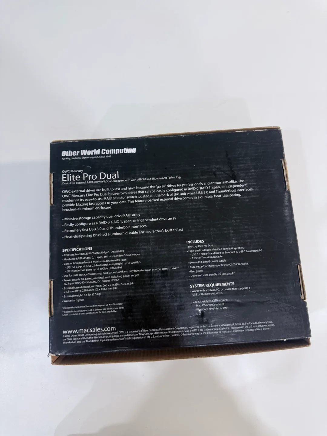 OWC Mercury Elite Pro Dual External RAID Array image indicator(5)