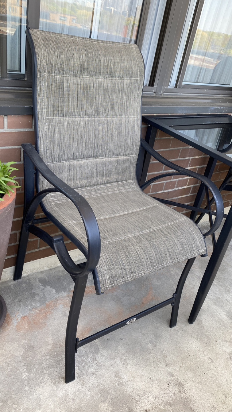 Hampton Bay patio set - photo 3