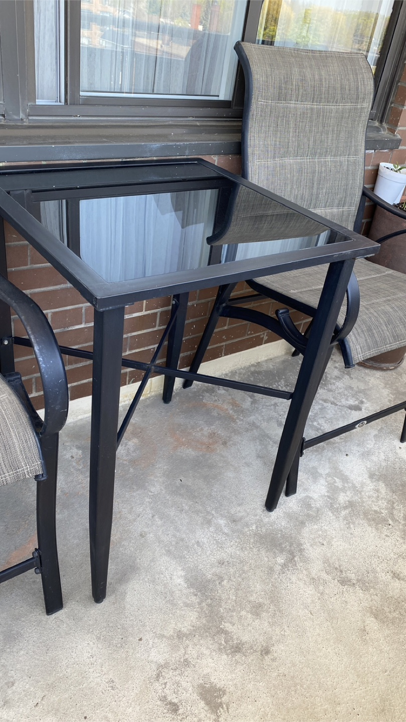 Hampton Bay patio set - photo 2