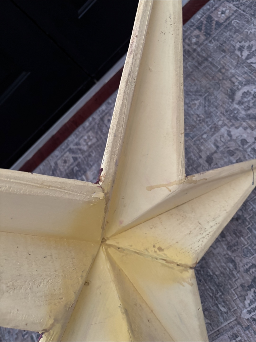 Large Farmhouse Wooden Star Wall Hanging - photo 4