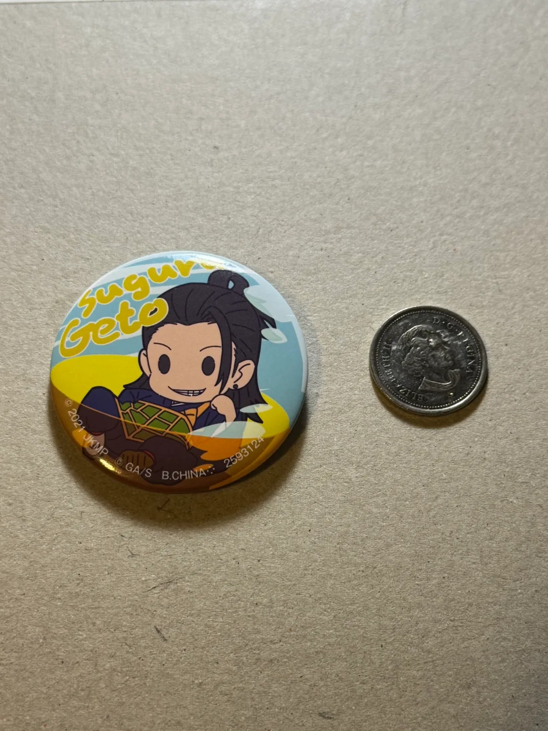 Suguru Geto Jujutsu Kaisen Pin thumbnail