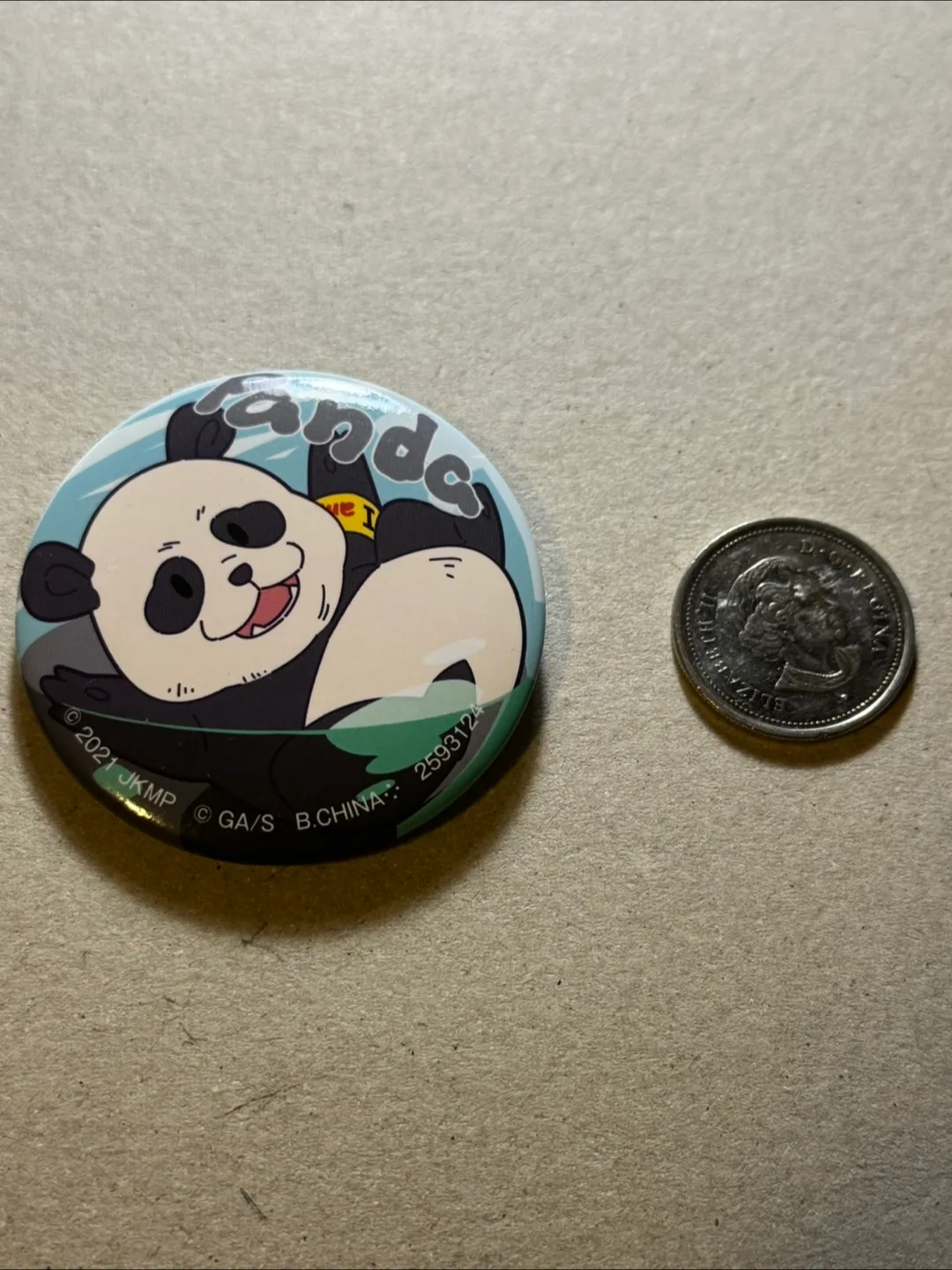Panda Jujutsu Kaisen Pin thumbnail
