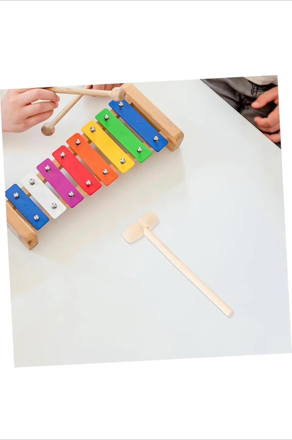 60 Wooden Mallets/hammer - Perfect for Crafts & smash treats image indicator(5)