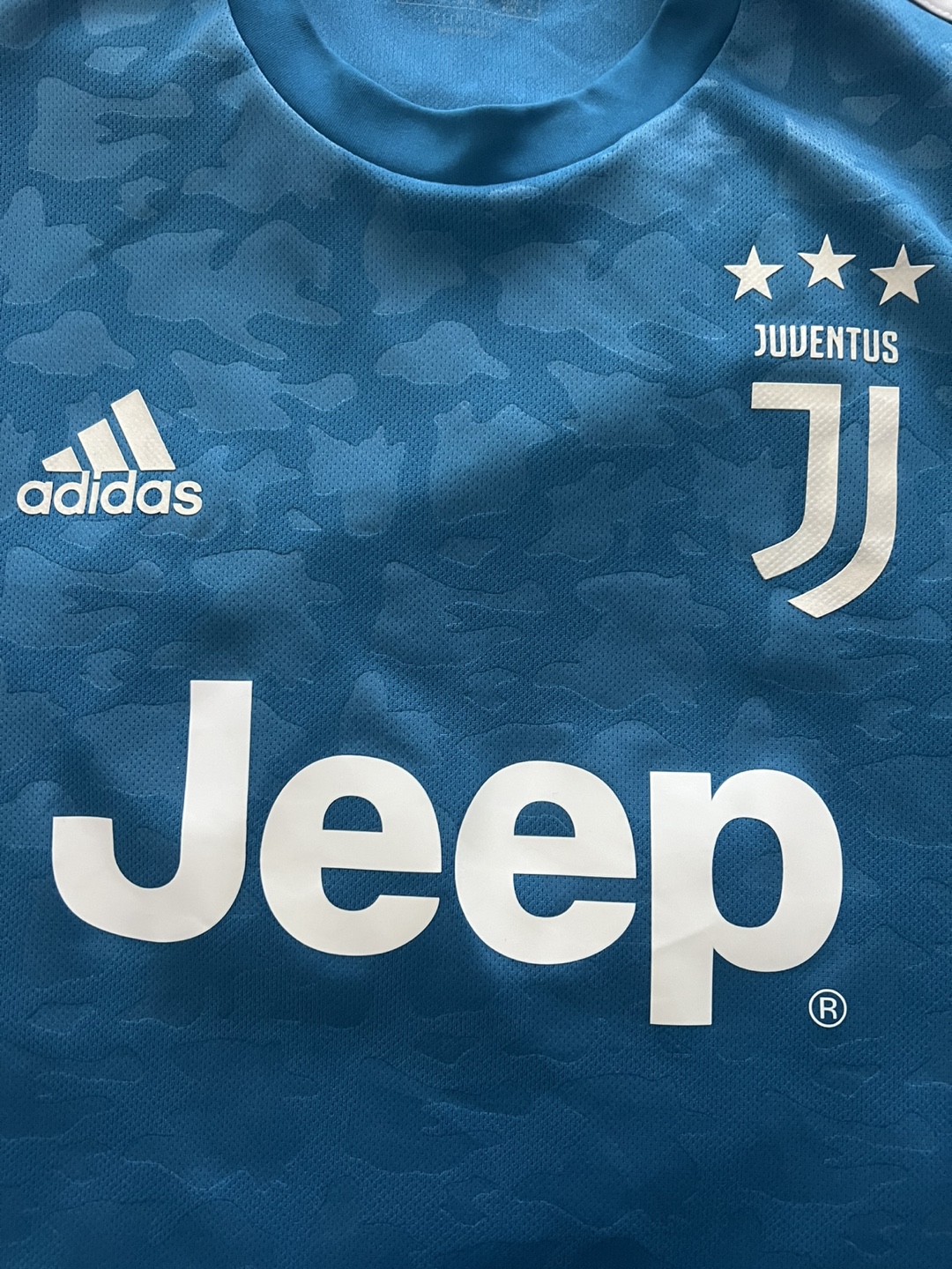 Juventus Adidas Teal Soccer Jersey - Size Medium - photo 3