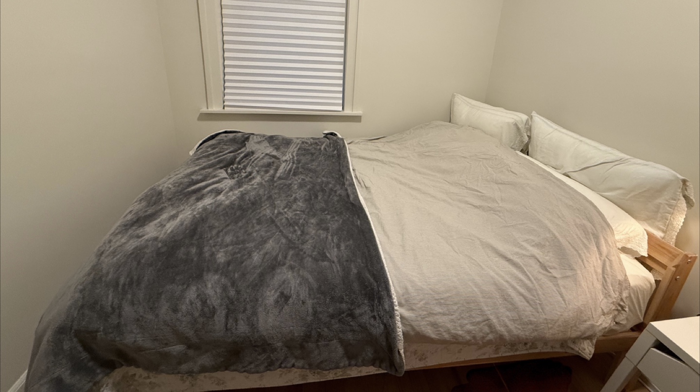 PICK UP ONLY: Casper Mattress + IKEA bedframe