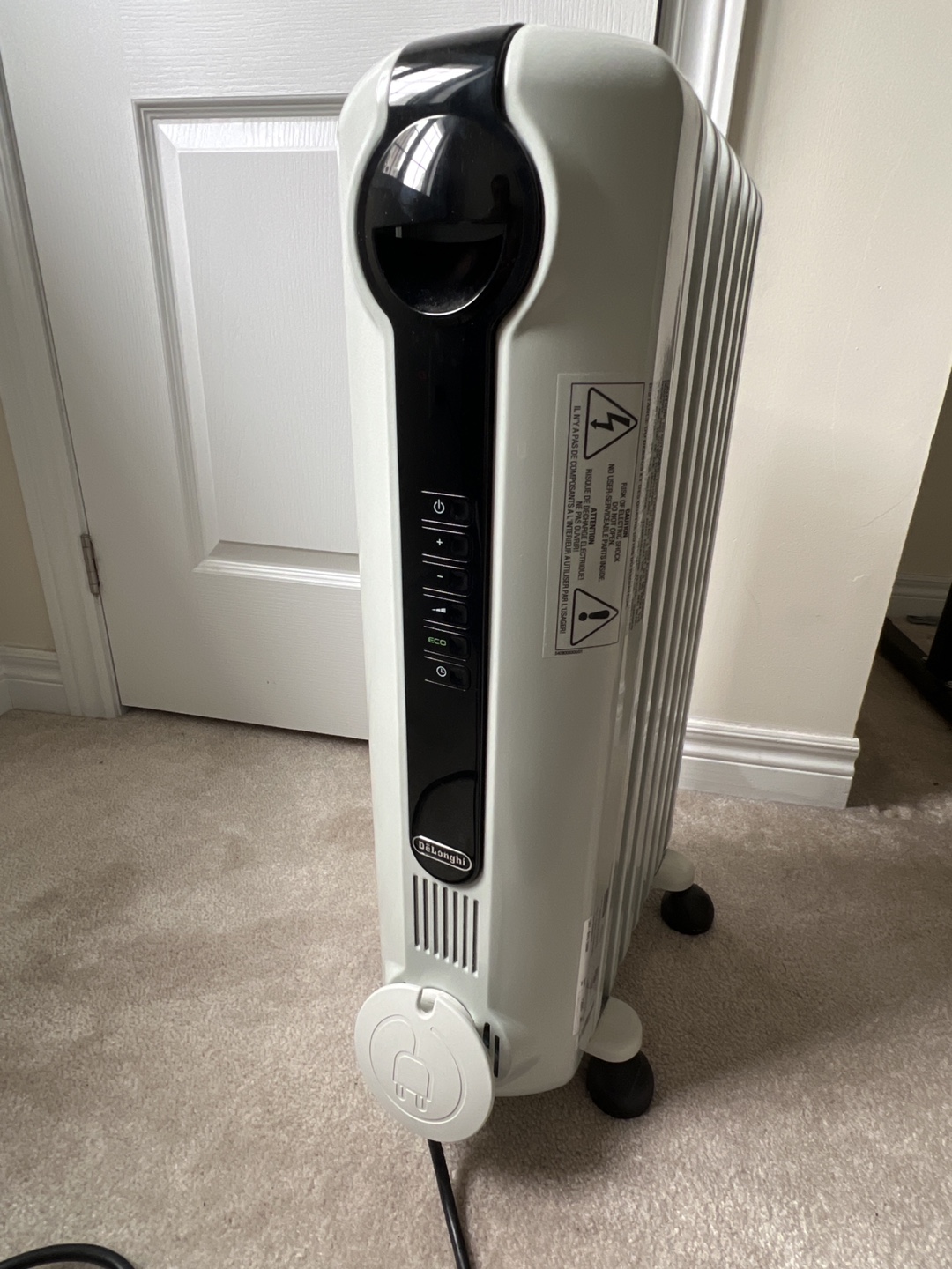 6-Fin Oil-Filled Radiator Heater