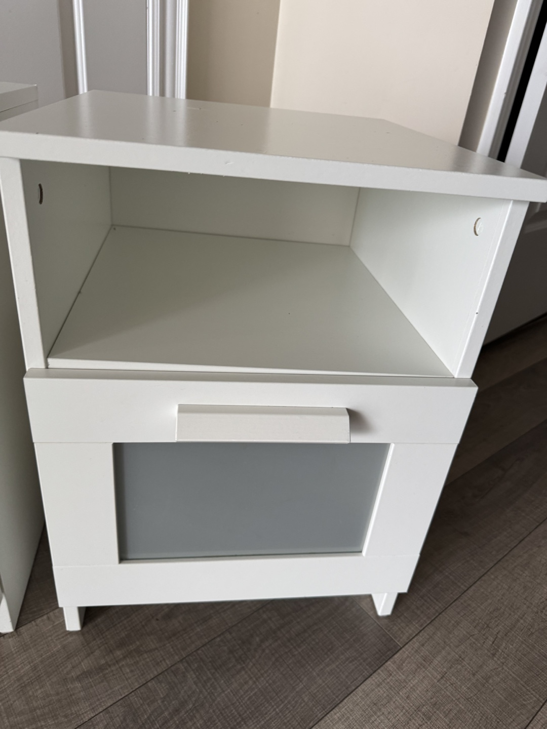Pair of IKEA BRIMNES White Nightstands - photo 3
