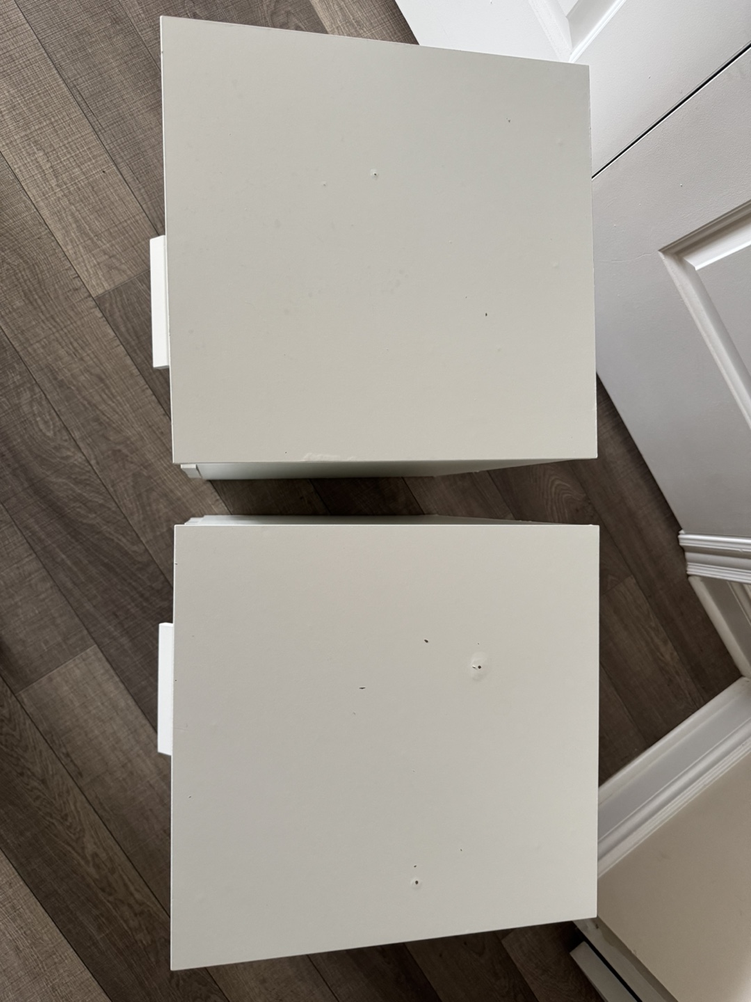 Pair of IKEA BRIMNES White Nightstands - photo 4