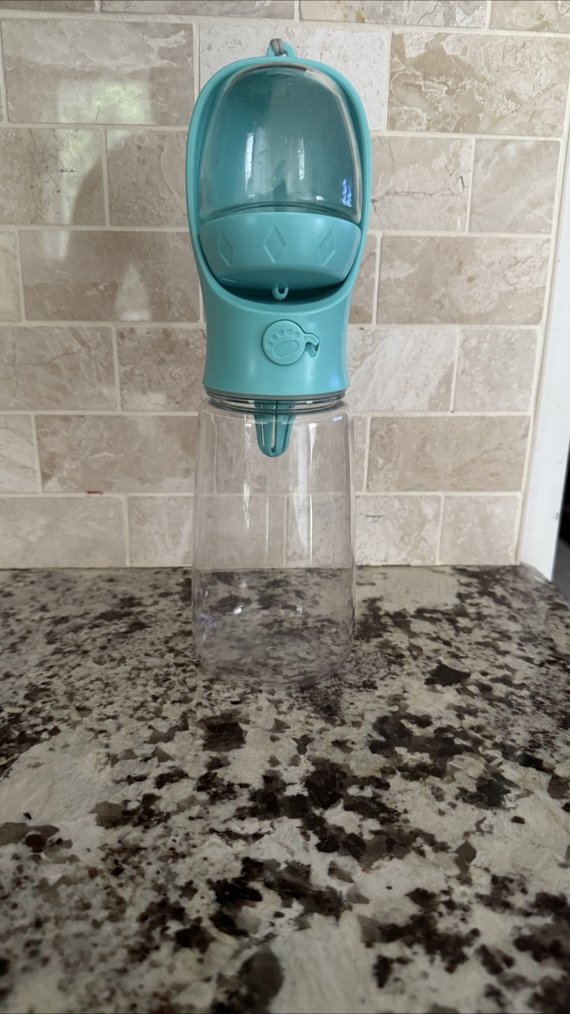 Portable Pet Water Bottle - Aqua