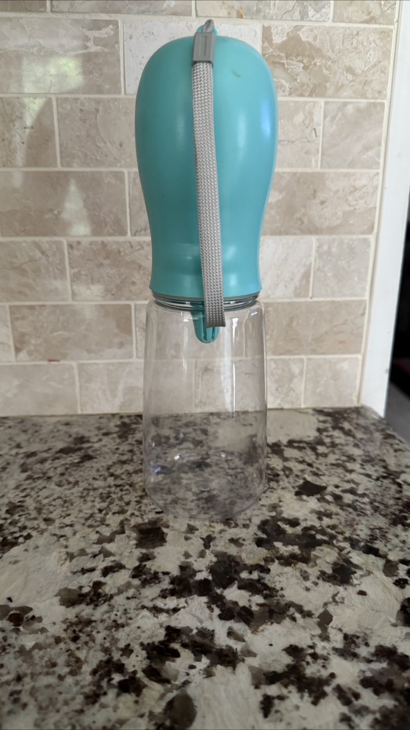 Portable Pet Water Bottle - Aqua - photo 3