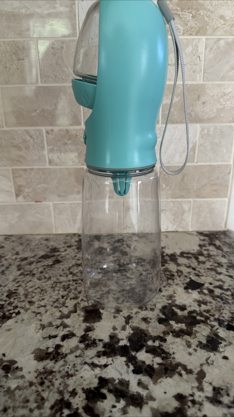 Portable Pet Water Bottle - Aqua - photo 2