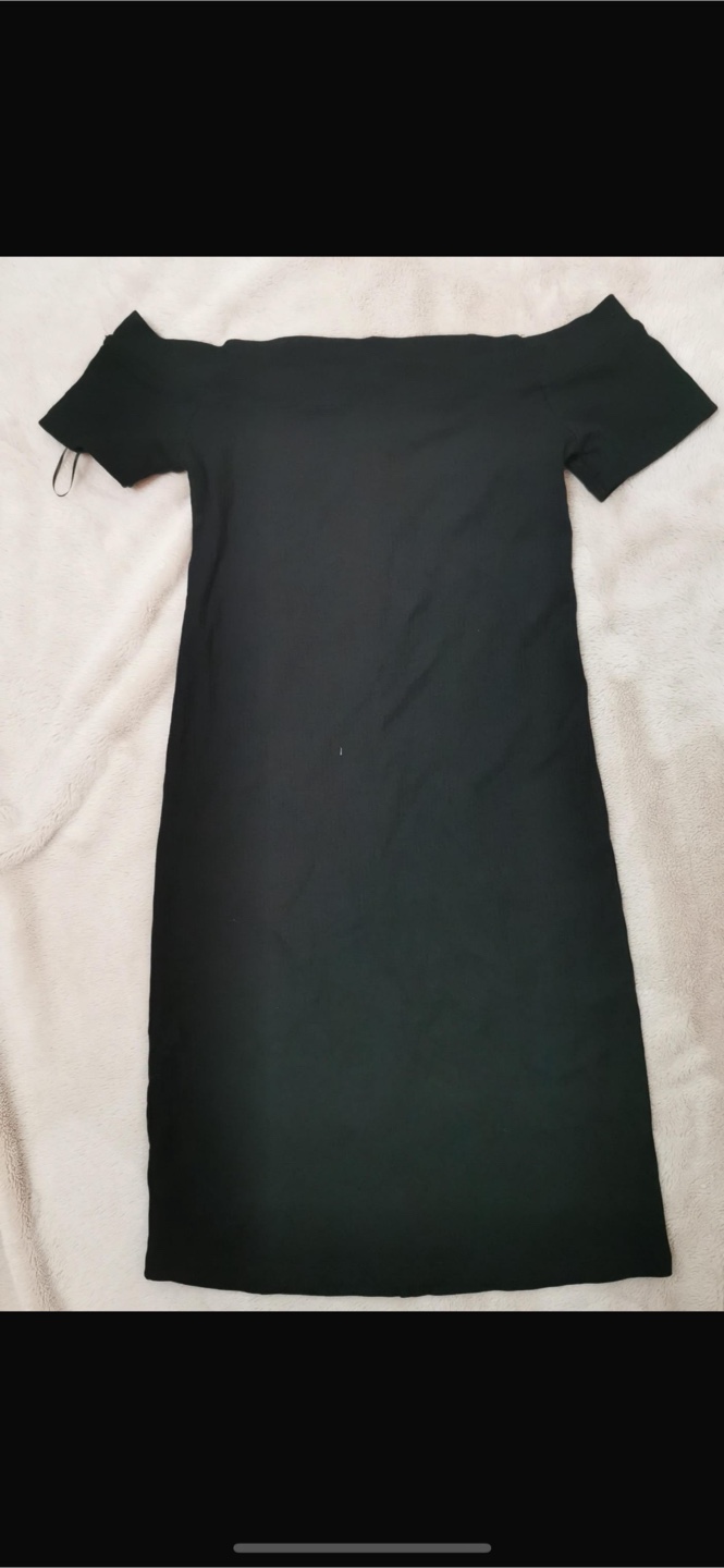NEW!  Black Off-the-Shoulder Mini Dress - photo 5