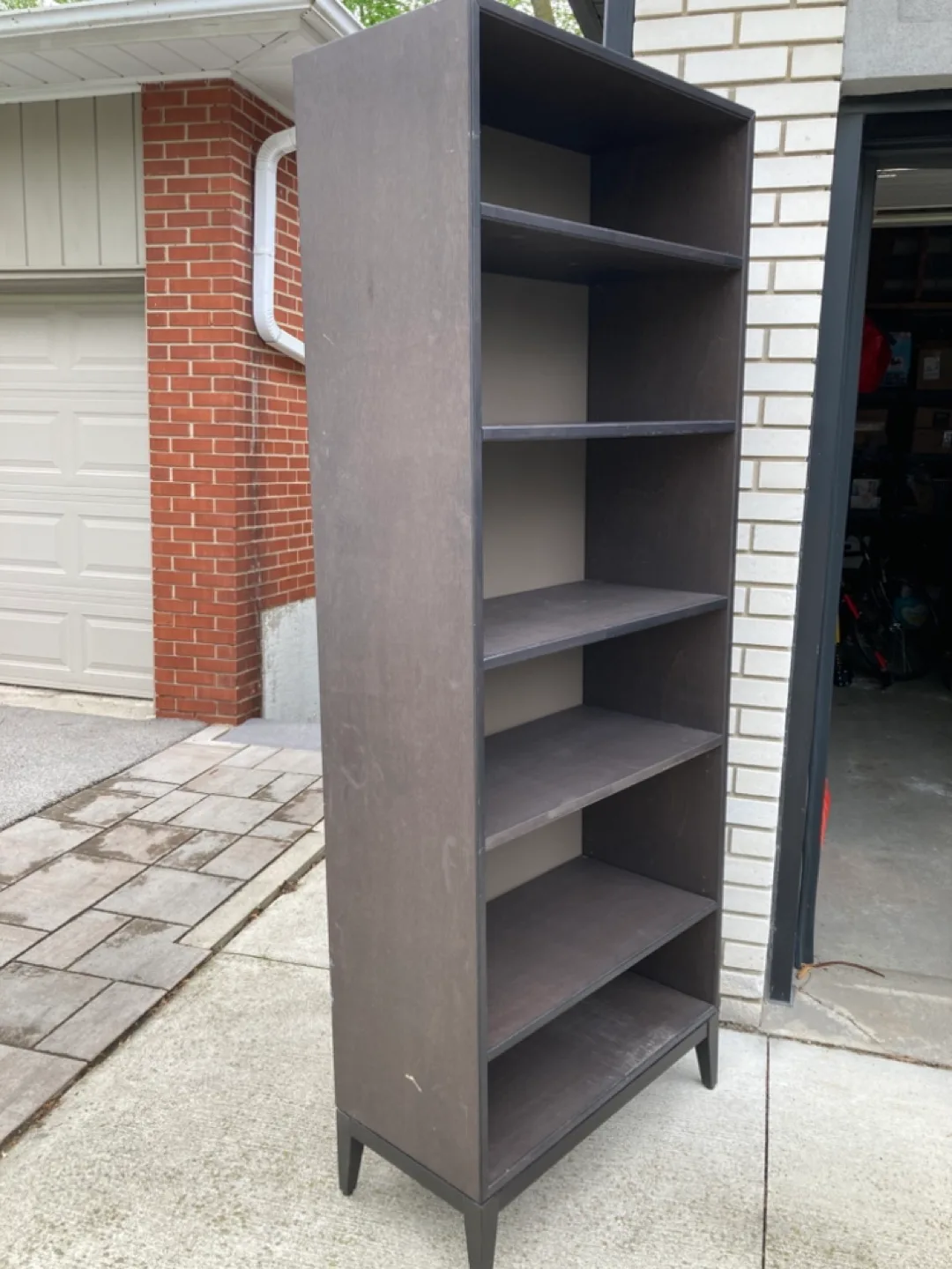 Tall Dark Brown Bookcase from IKEA thumbnail
