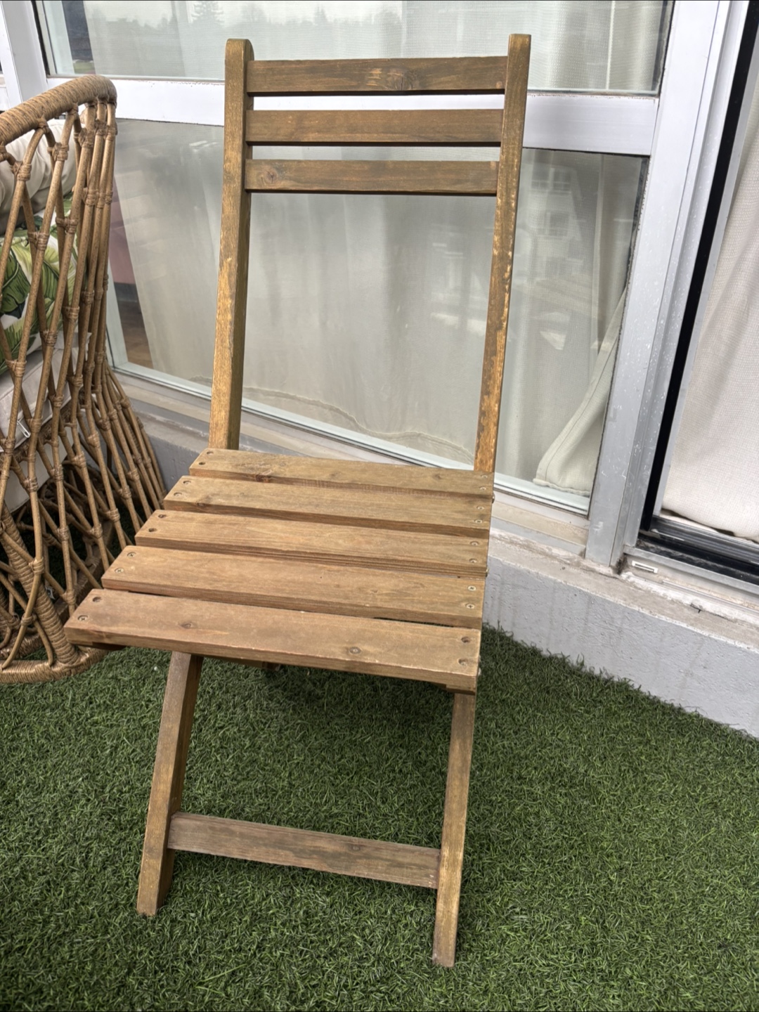IKEA ASKHOLMEN Outdoor Folding Patio Set - Table and Two Chairs - photo 4