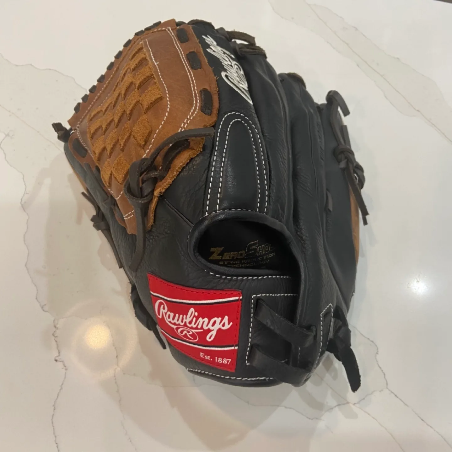 13 inch left throw baseball/softball glove thumbnail