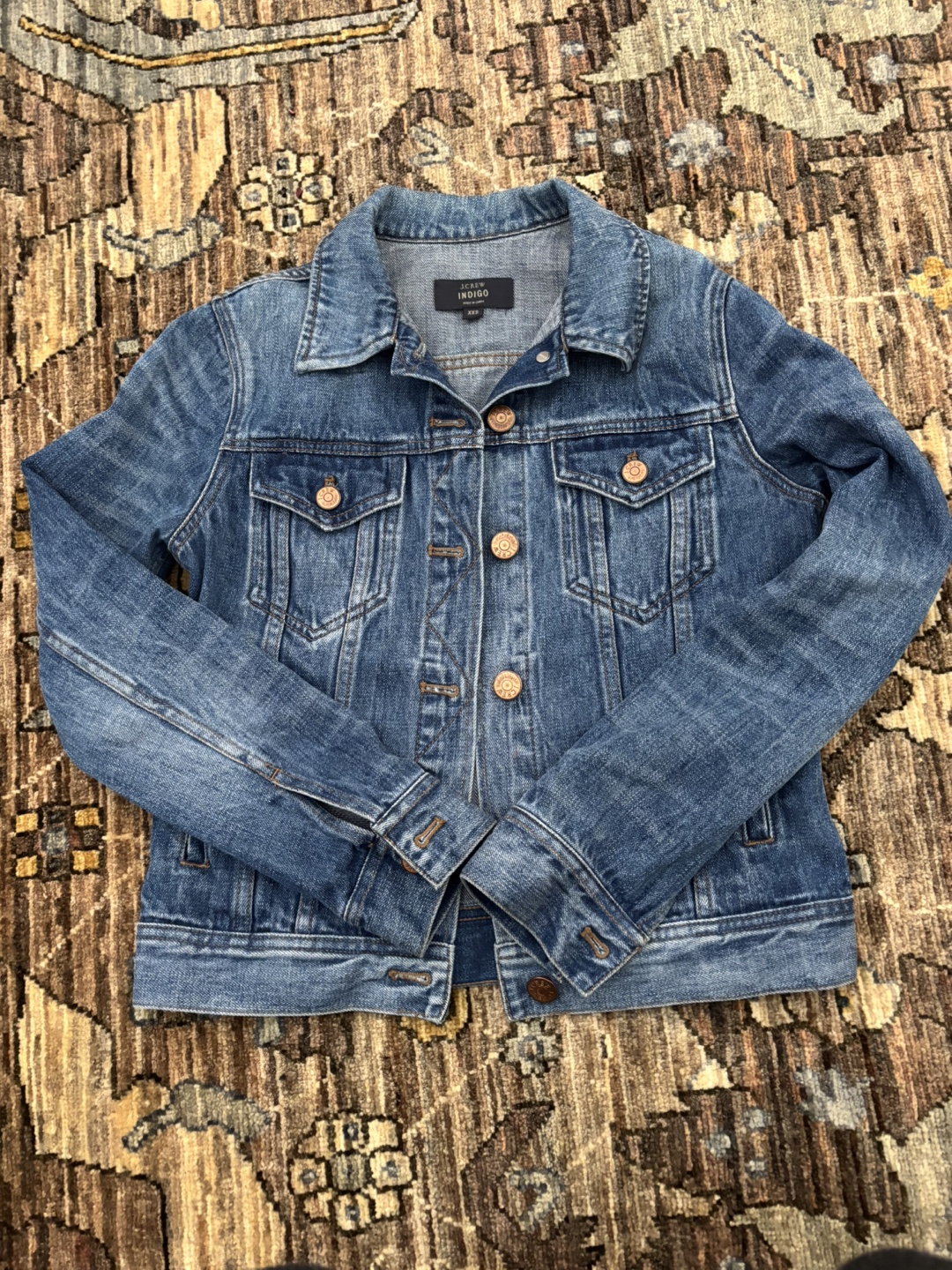J.Crew Indigo Denim Jacket - photo 2