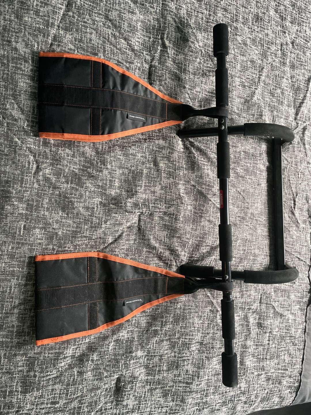 Fitness Gear Pull-Up Bar with Suspension Straps