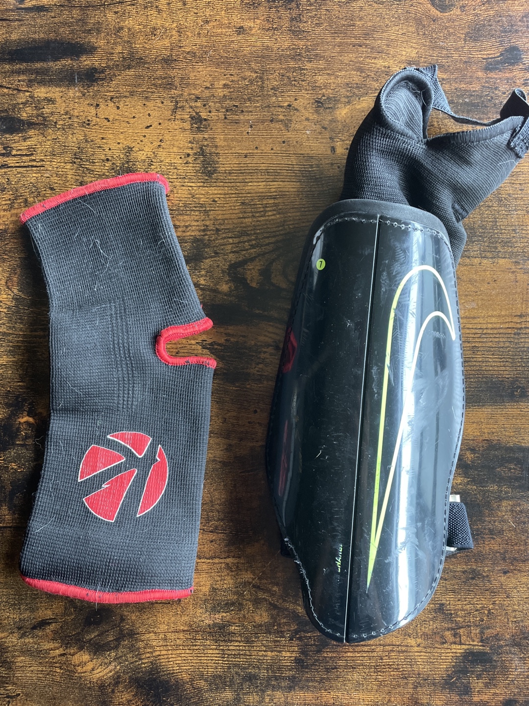 ONE Shin Guard and ONE Ankle Wrap