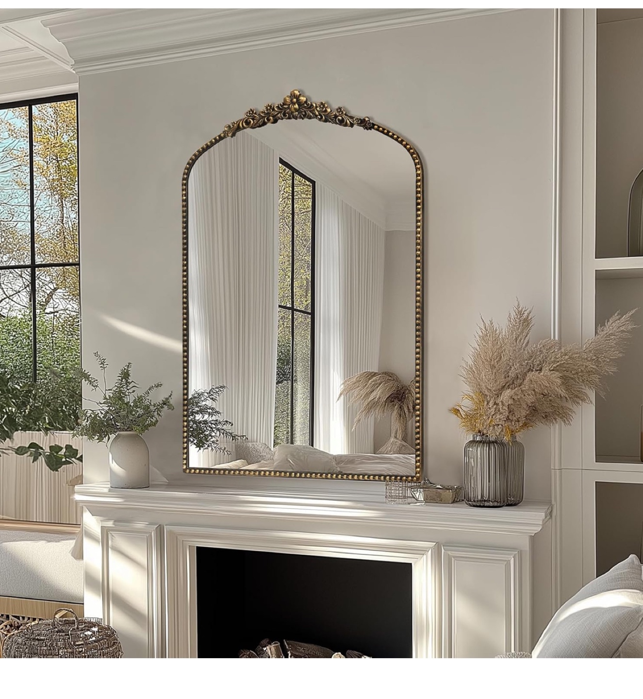YIDIE Arch Wall Mirror - Antique Baroque Style - photo 2