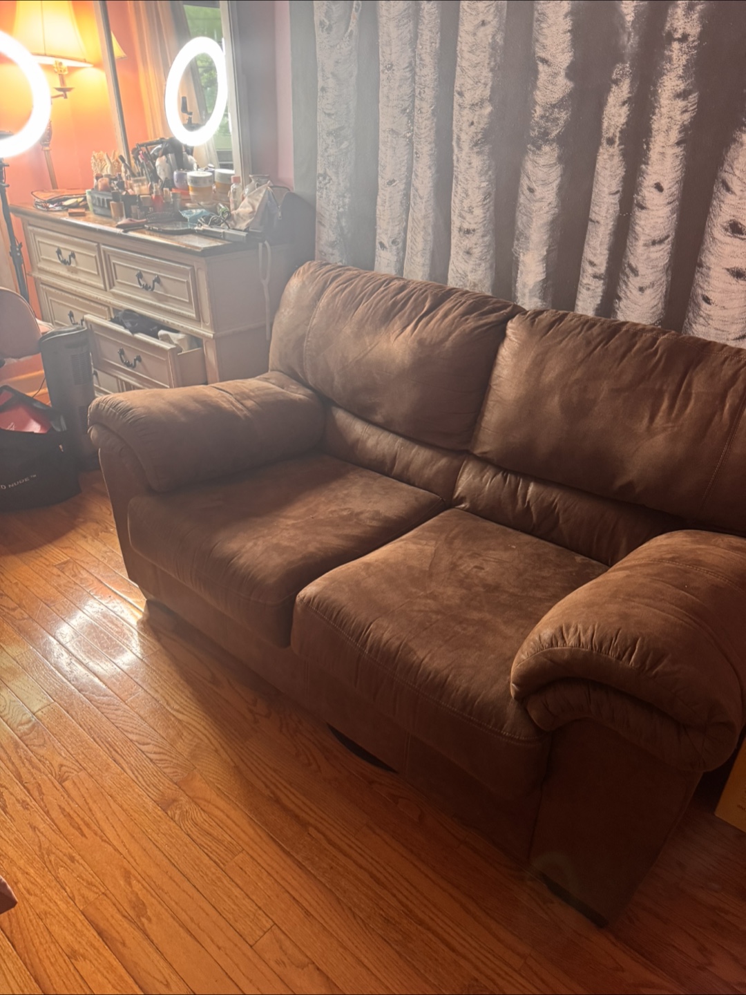 Brown Loveseat - photo 5