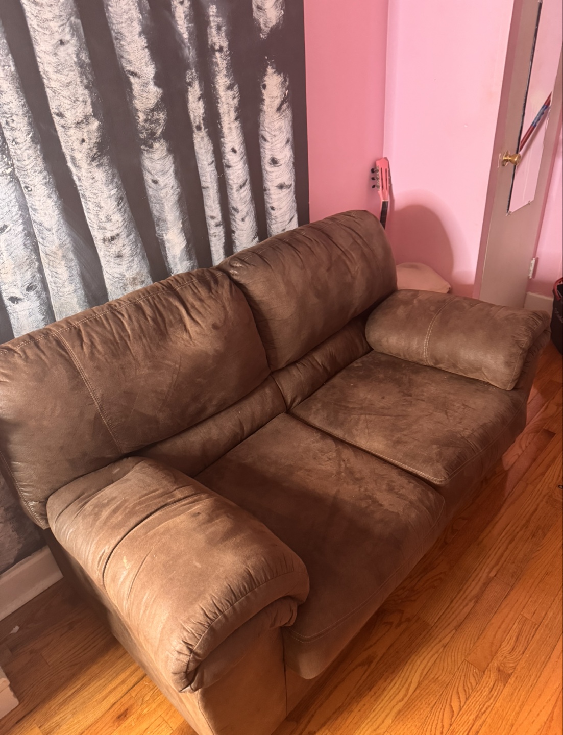 Brown Loveseat - photo 4