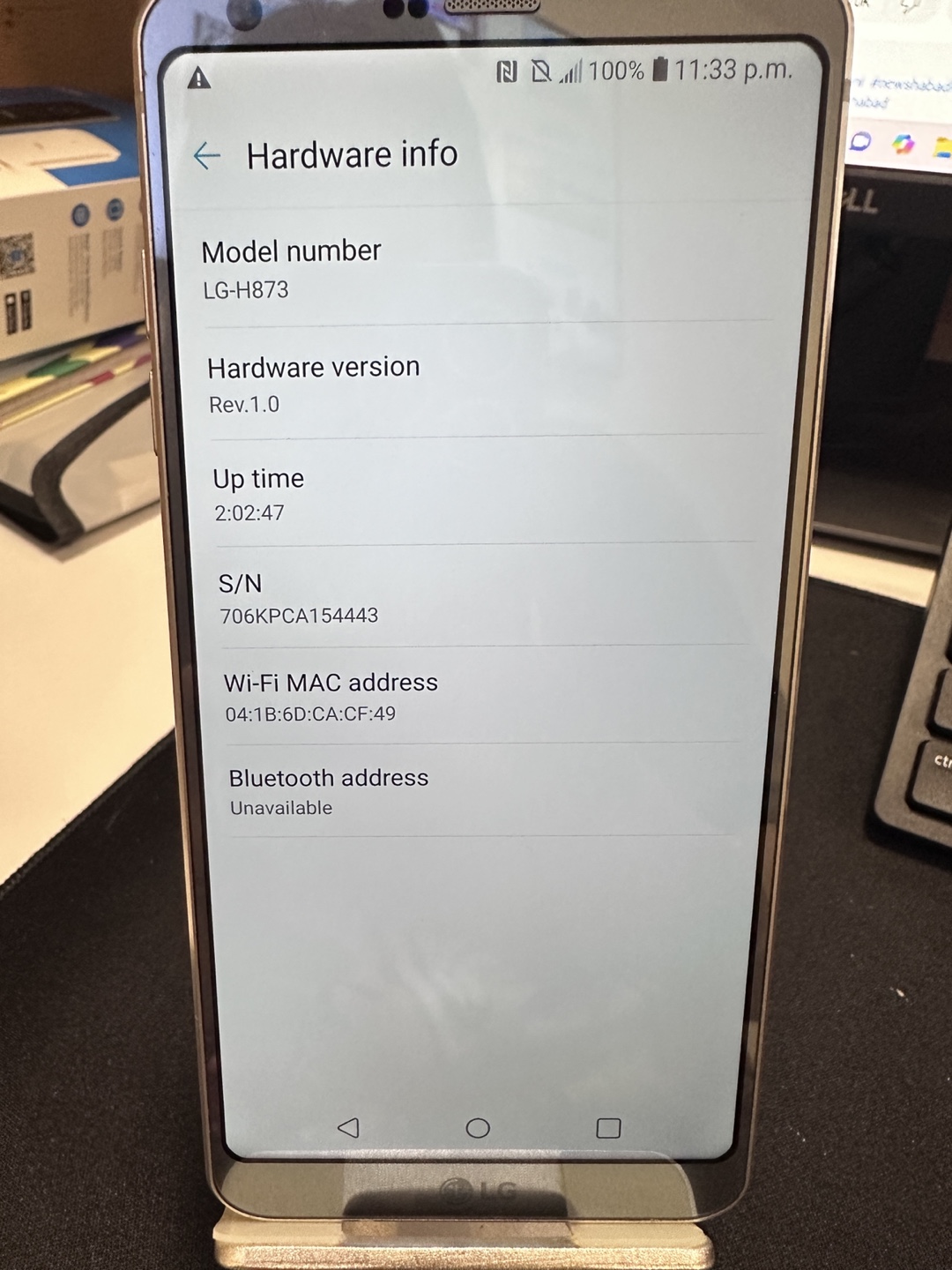 LG G6 Smartphone - 32GB - Platinum - photo 4