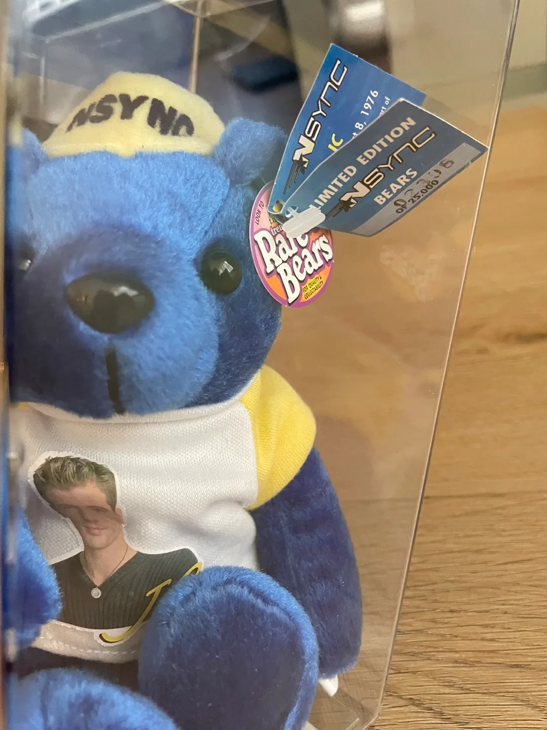🏒 Nsync Limited Edition Collectible Bear - JC Chasez image indicator(2)
