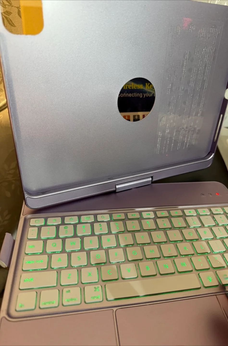 FUWANG iPad Air 11 inch Keyboard Case image indicator(5)