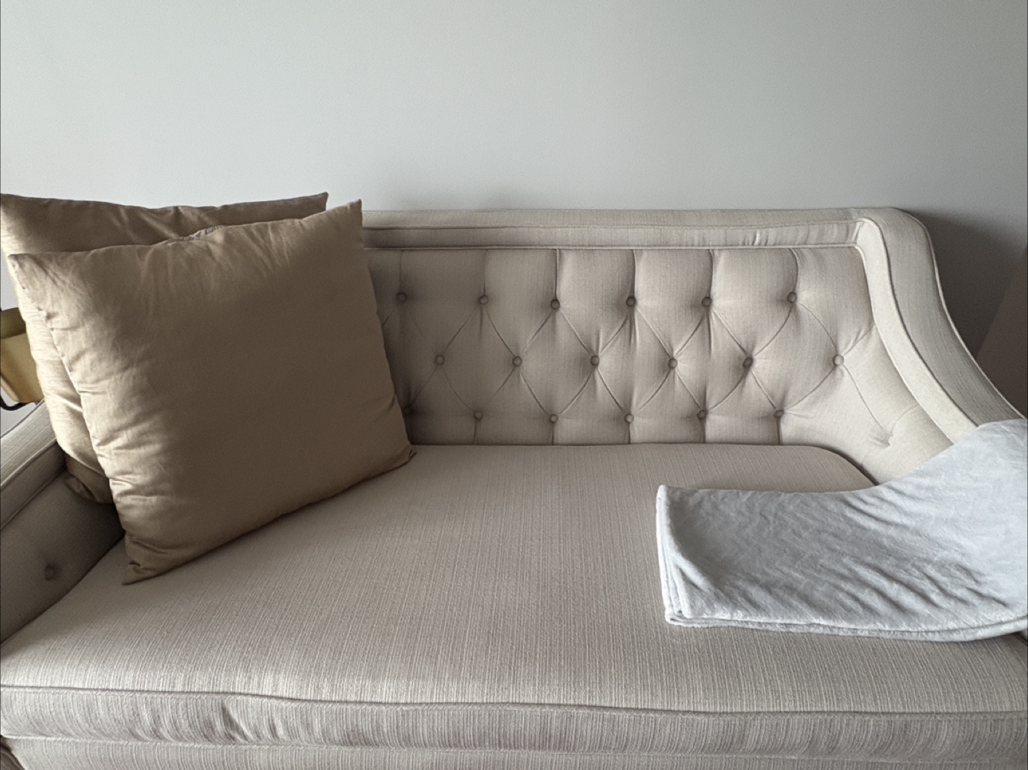 Structube Dietrich Loveseat - Beige - photo 3