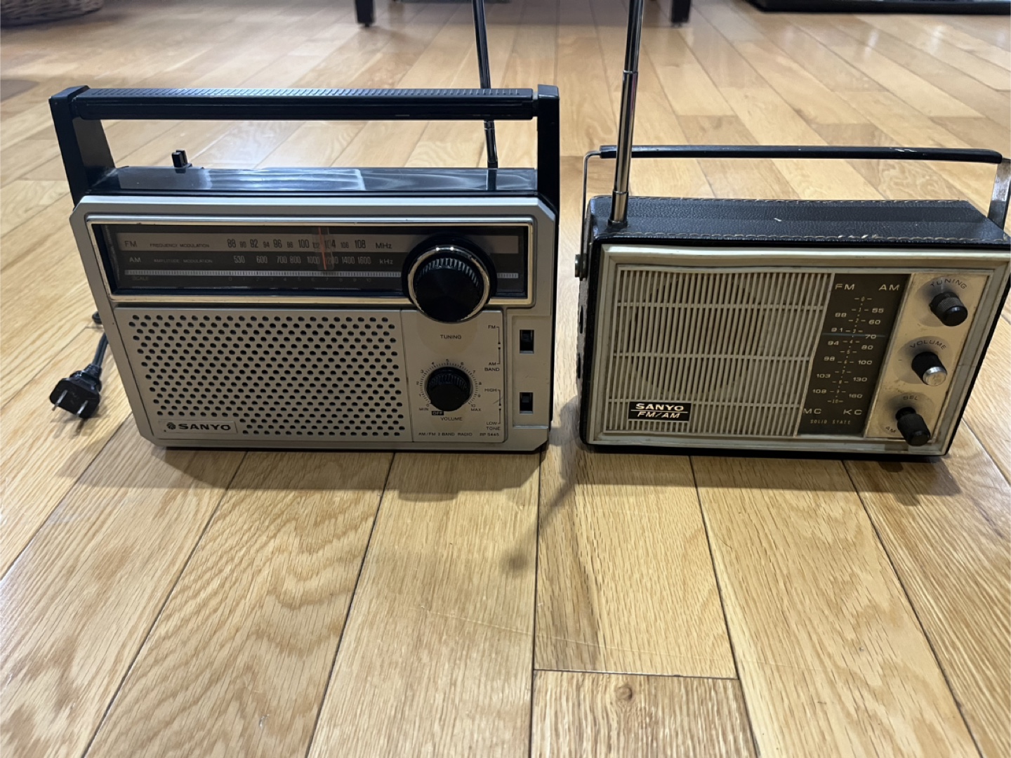 Vintage Sanyo Radios - 2 Pack