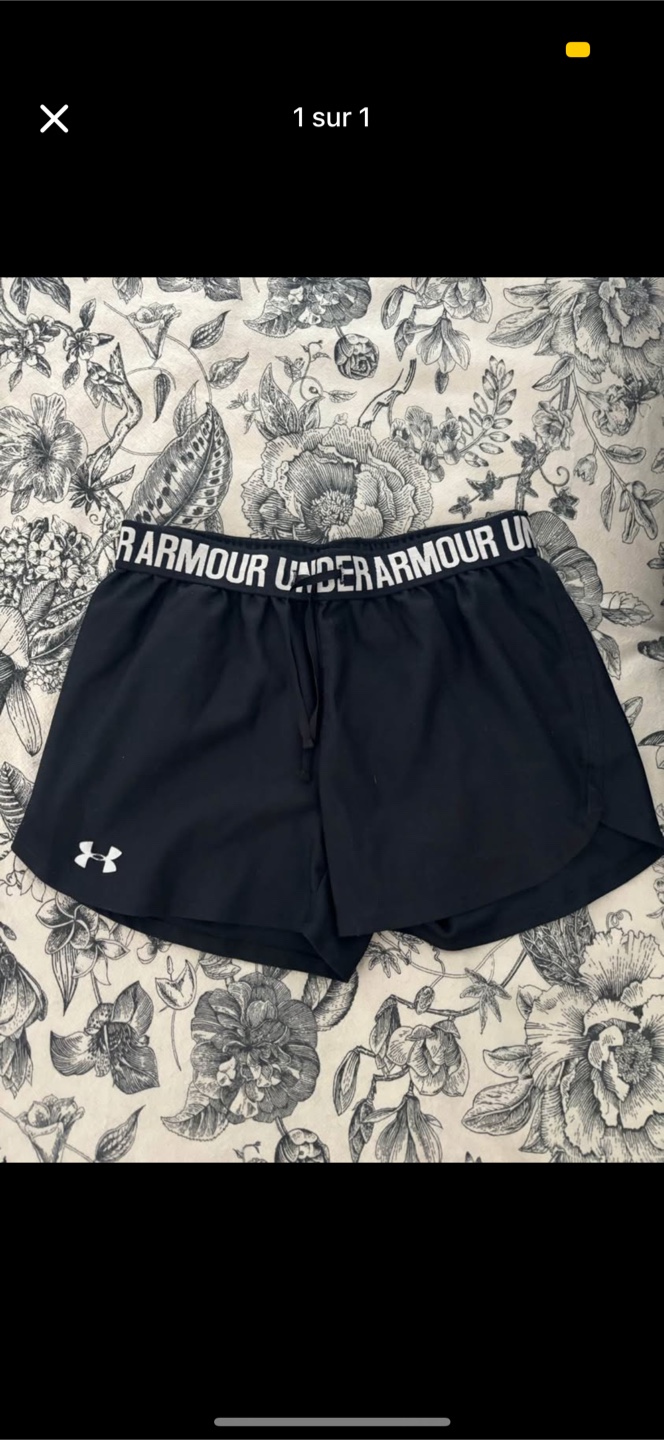 Under Armour Women's Black Running Shorts XS