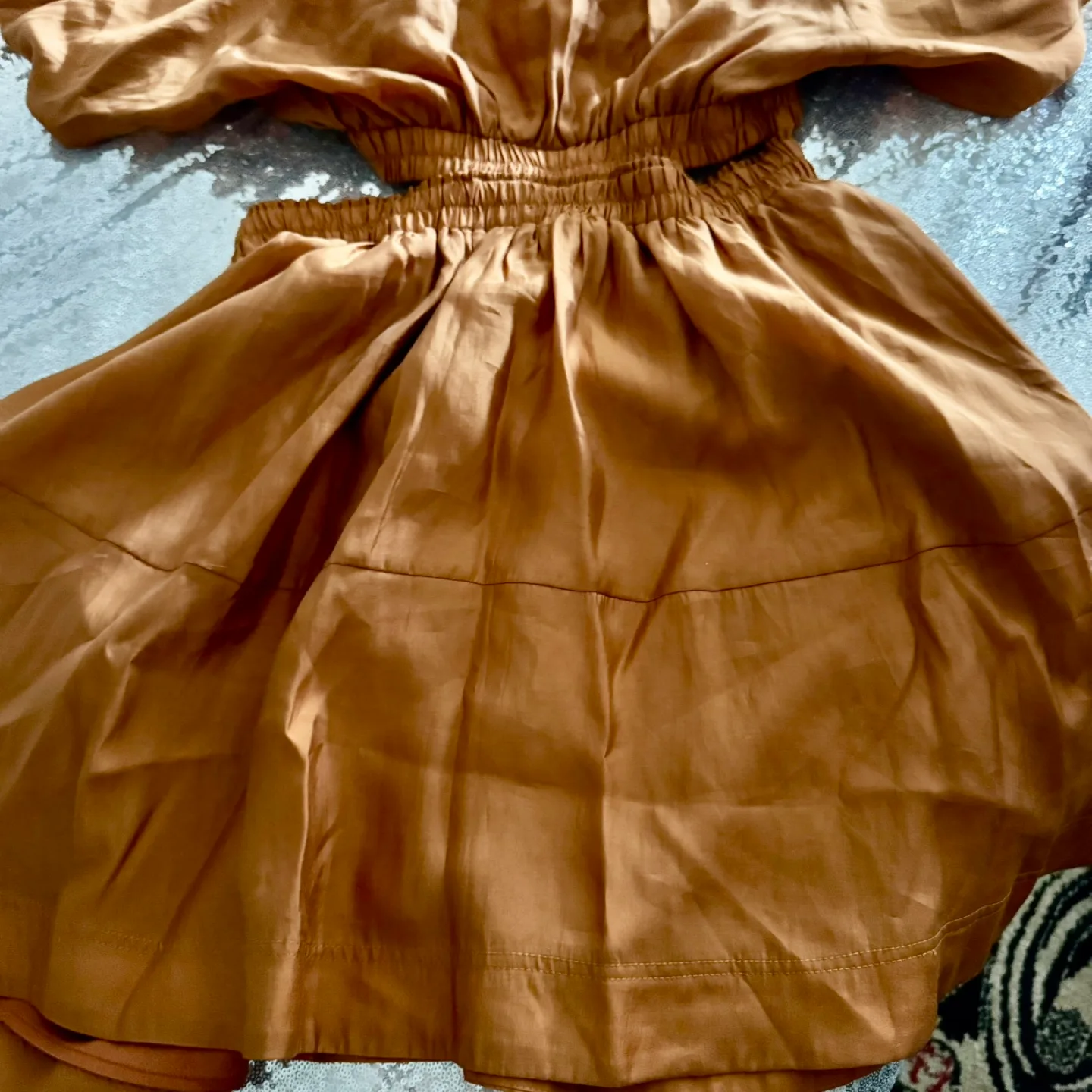 Jl Luxe Mayra dress in orange image indicator(4)