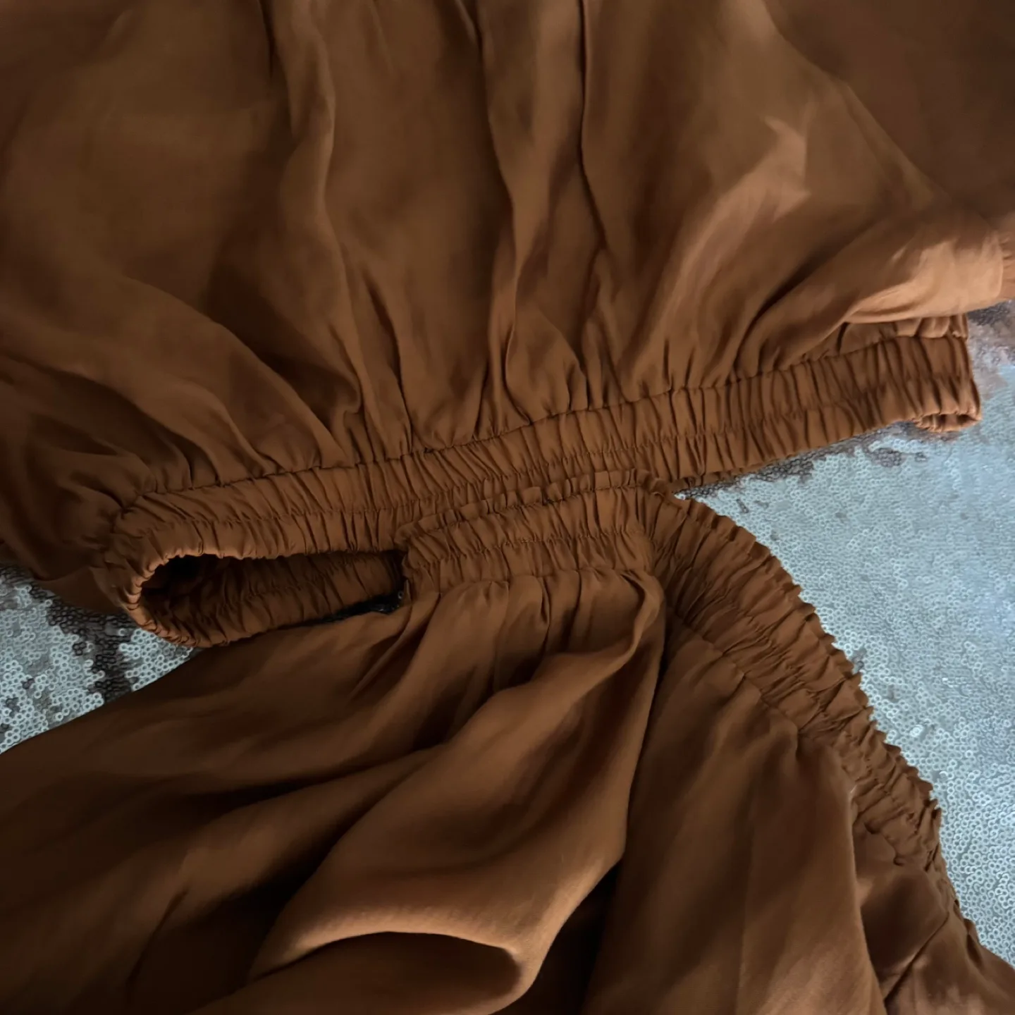 Jl Luxe Mayra dress in orange image indicator(8)