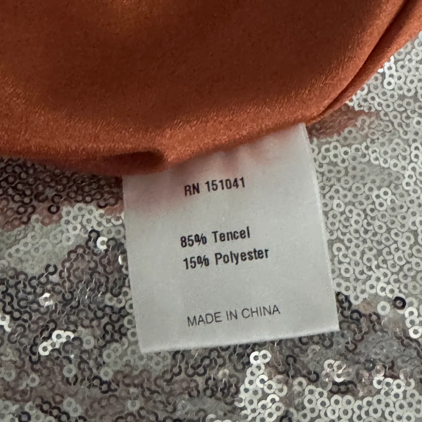 Jl Luxe Mayra dress in orange image indicator(9)