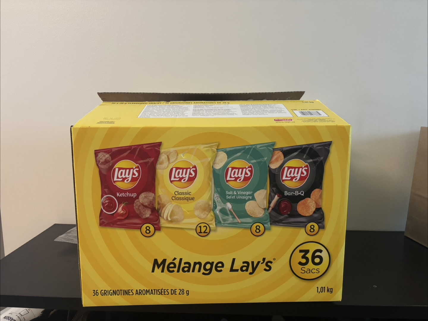 Bulk Lay's Potato Chips & Great Value Fruit Snacks