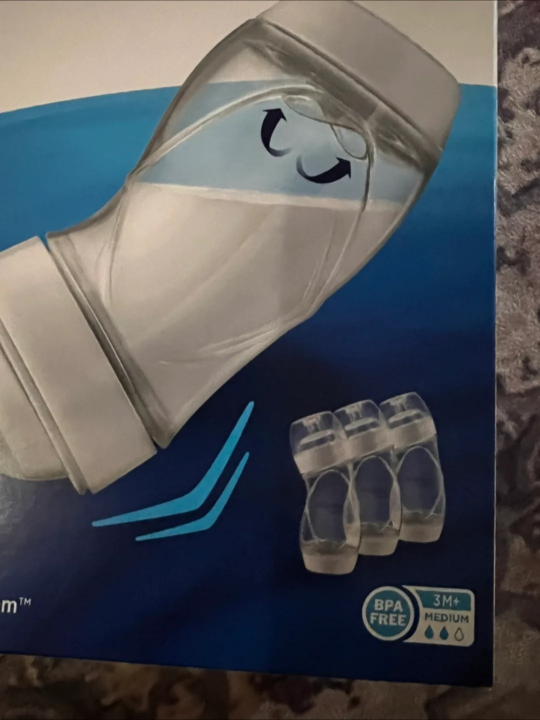 Playtex Baby Ventaire Anti-Colic Anti-Reflux Bottles - 3 Pack image indicator(2)