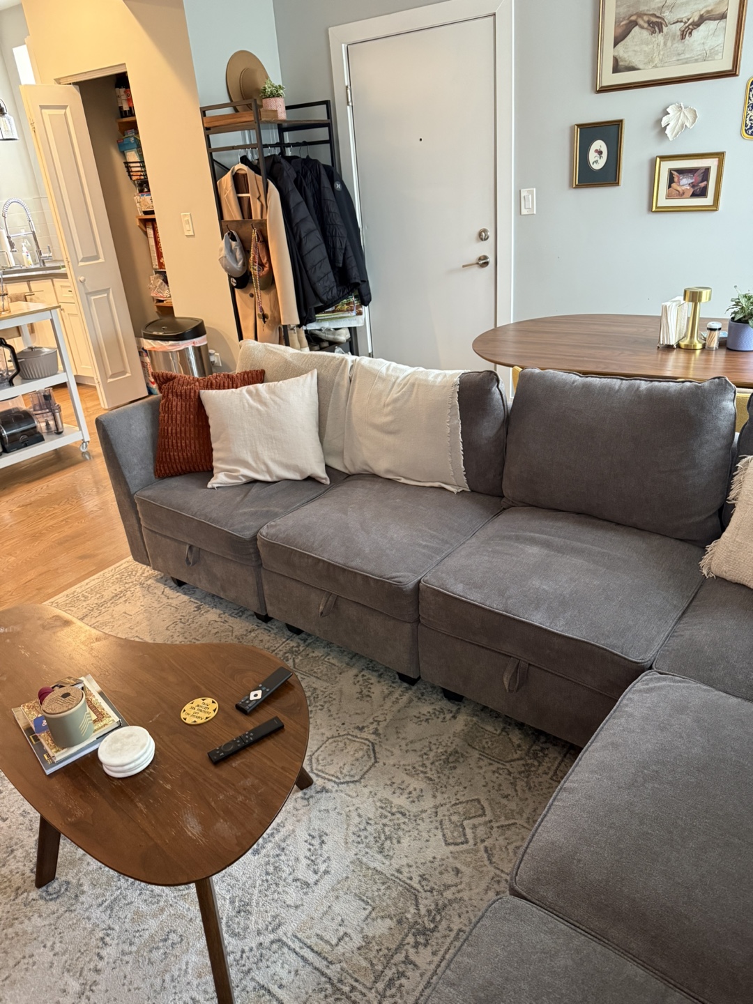 HONBAY Modular Sectional Sofa with Storage - photo 2