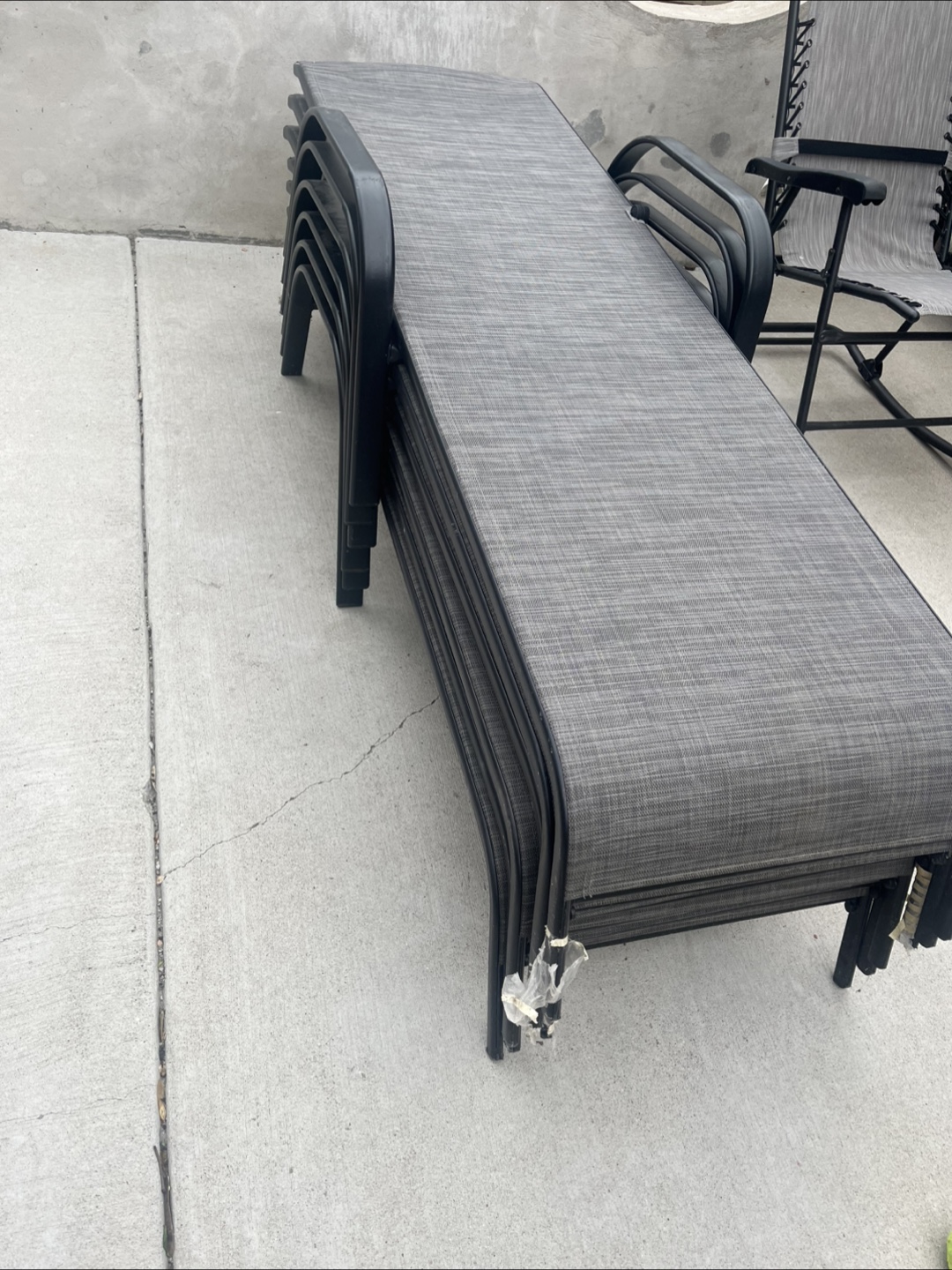 Stackable Outdoor Lounge Chairs