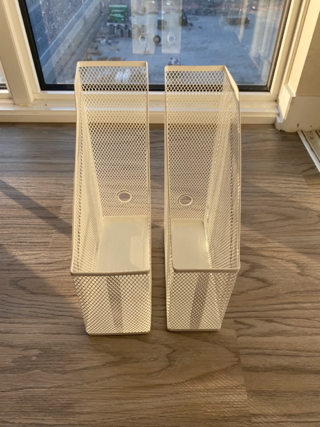 Pair of White Mesh Magazine Files thumbnail
