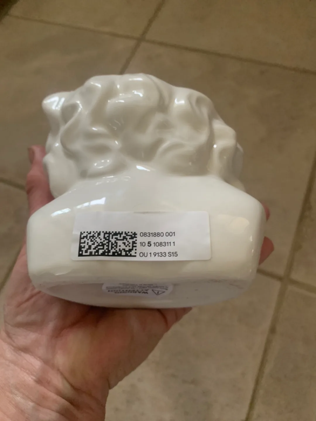 🏒 White Ceramic Candle image indicator(2)