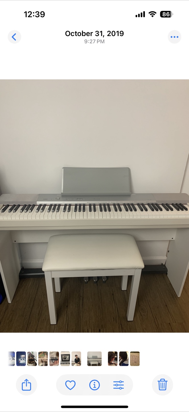 Casio Privia PX-150 Digital Piano with Bench - photo 4