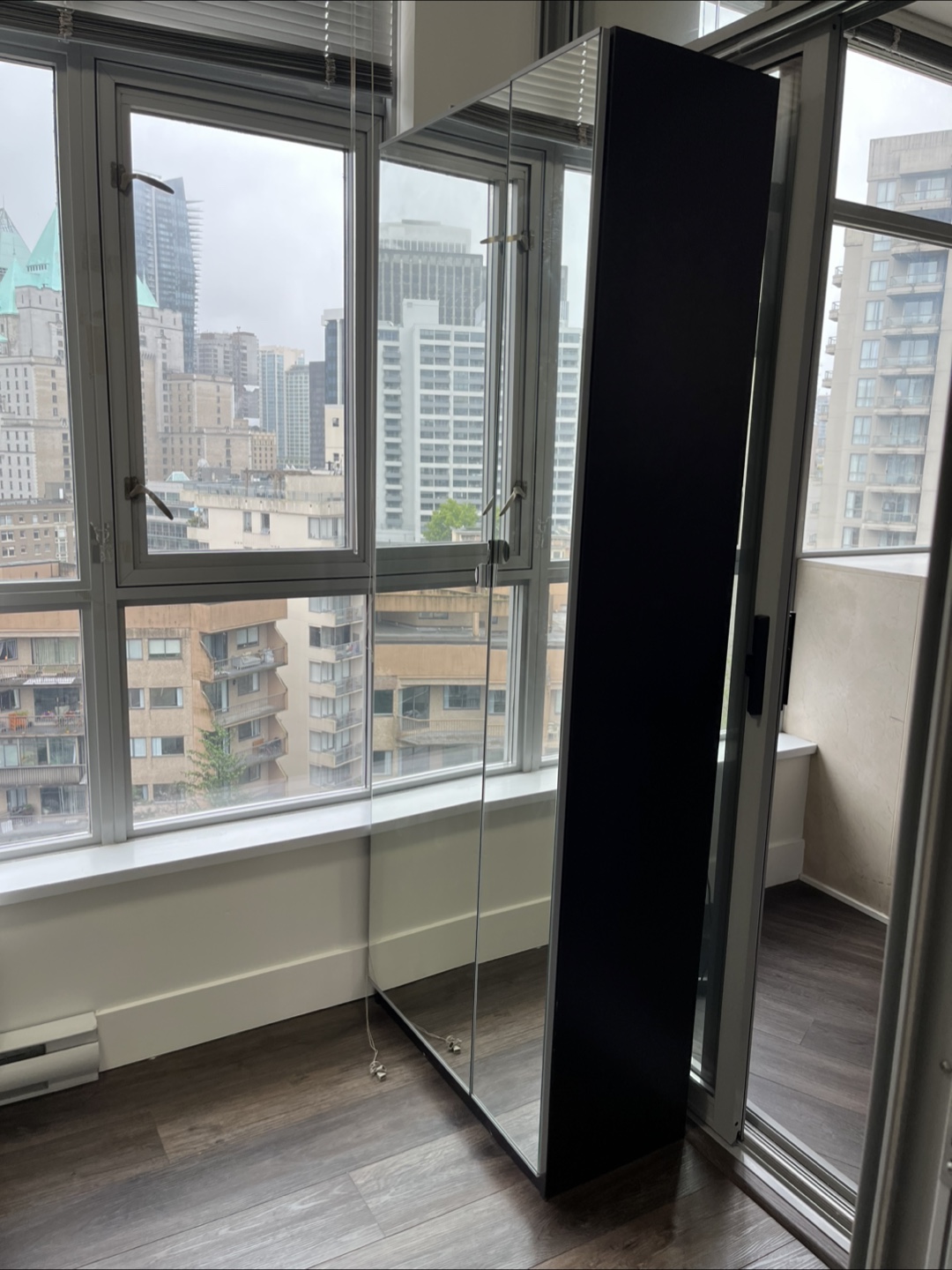 Closet with full-length mirror doors - photo 3
