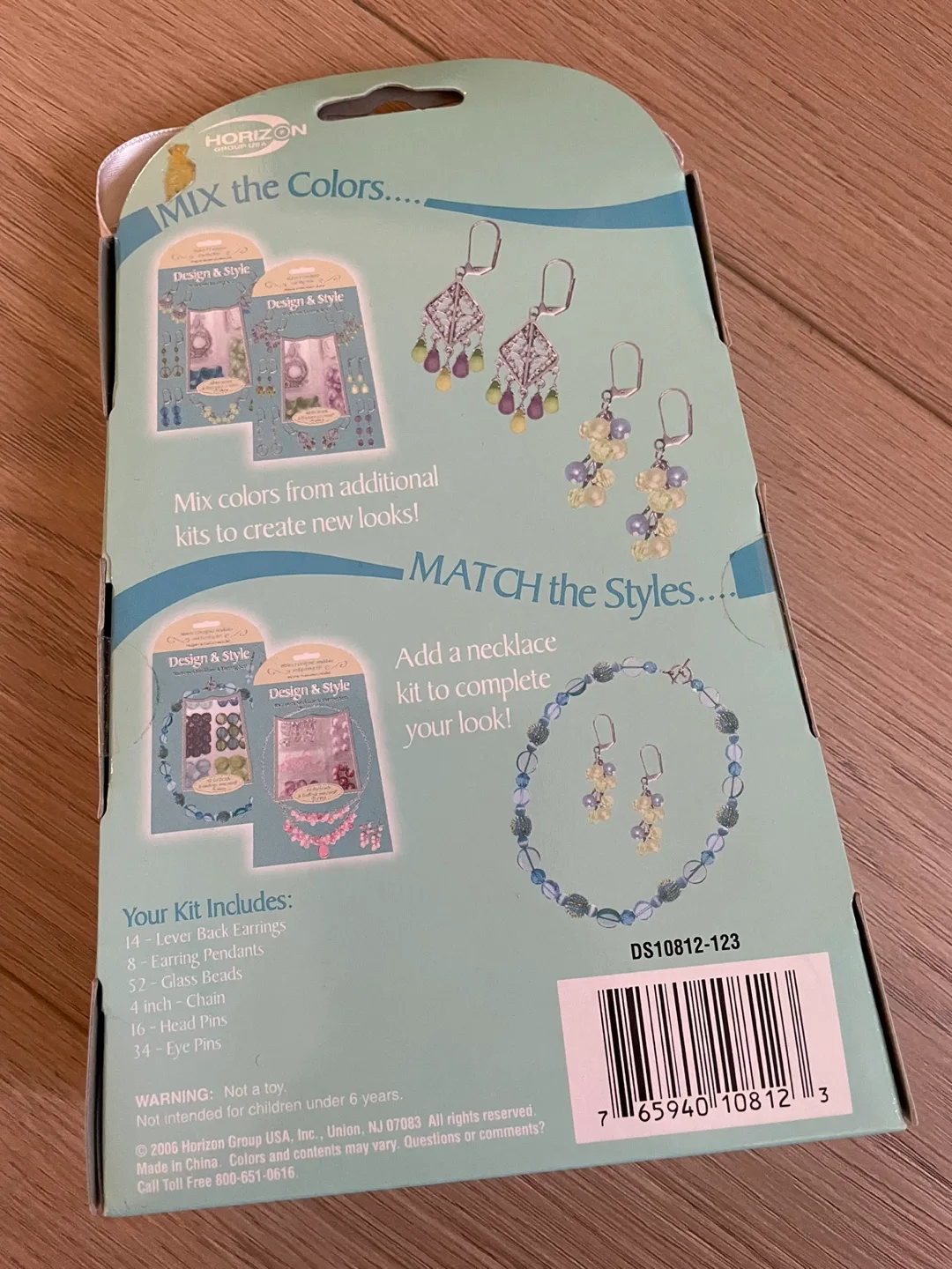 🏒 Design & Style Earring Making Kit - 124 Pieces image indicator(3)