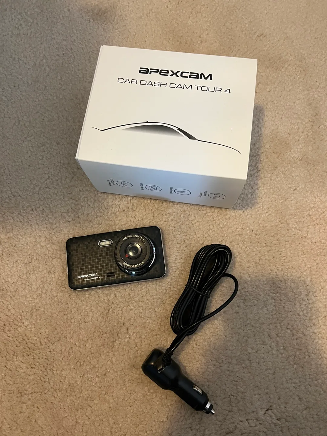 Apexcam Tour 4 Dash Cam - Full HD 1080P thumbnail
