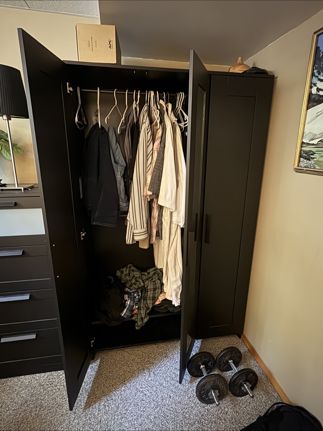IKEA PAX Wardrobe with Mirror - photo 2