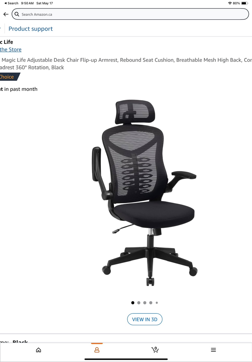 Magic Life Adjustable Office Chair - photo 4