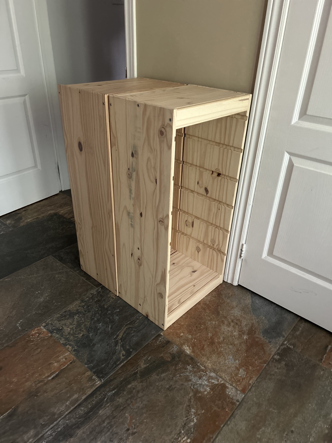 IKEA TROFAST Frame, Light White Stained Pine